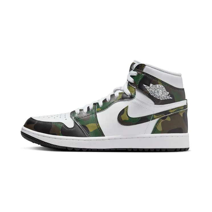 Jordan 1 High Golf Camo “Legion Green / Black / White” (DQ0660-300)