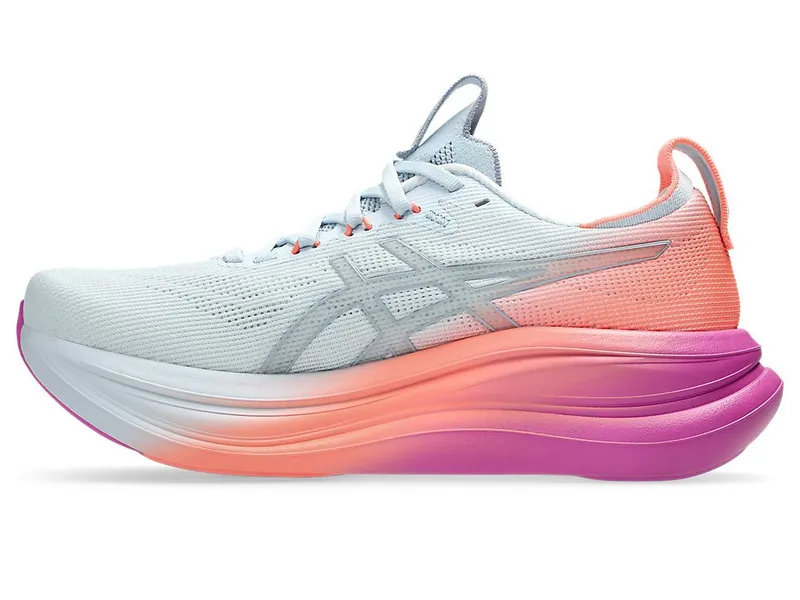 ASICS GEL-NIMBUS 28 SUNNY SIZZLE “Sky / Digital Sakura” (1012B987-400)