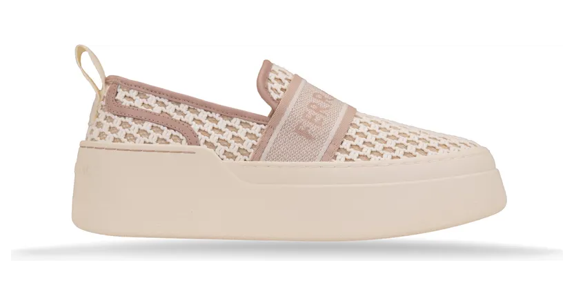 Salvatore Ferragamo Cindy Naturale “White/Pink/Naturale” (0774513)