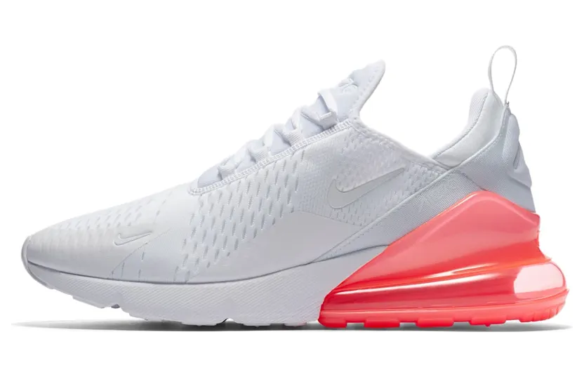 Nike Air Max 270 White Pack (Hot Punch)
