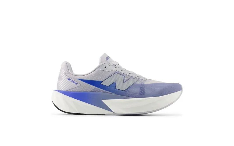 New Balance FuelCell Rebel v5 Pearl Grey Dusk Shower Blue Bird (MFCX9HM)