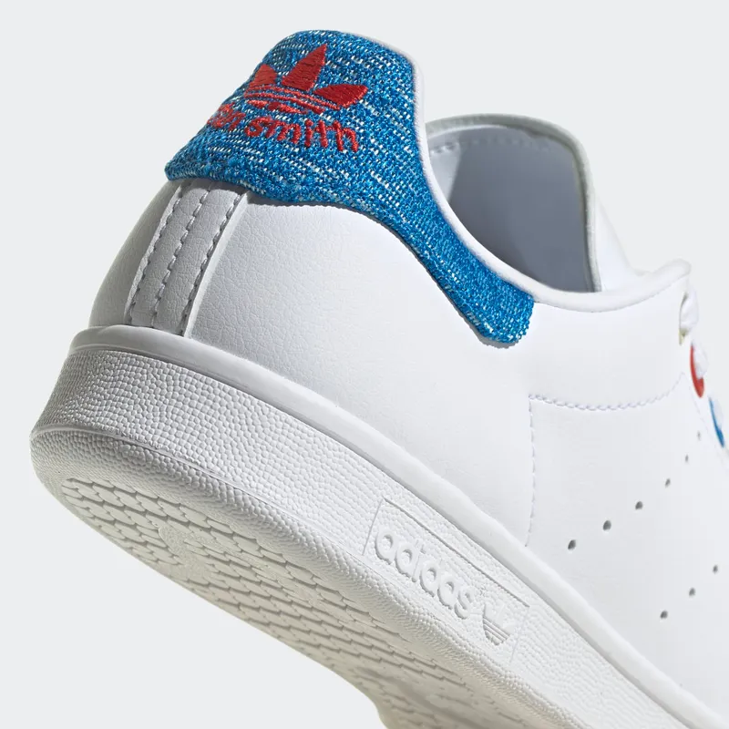 Adidas Stan Smith Cloud White / Blue Rush / Matte Gold (GY5701)