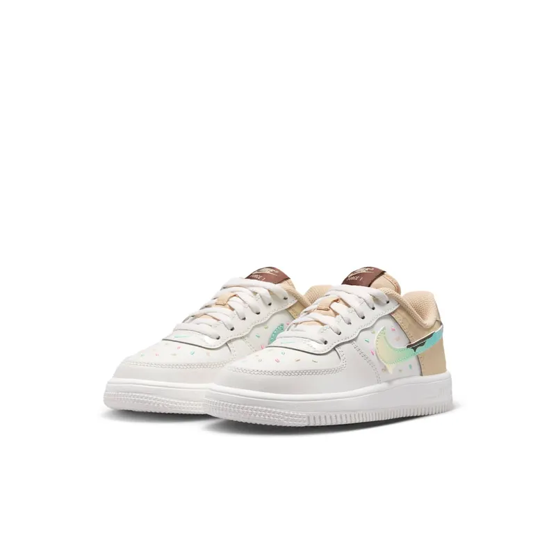 Nike Force 1 Low PS “Sail / Sesame / Bleached Turquoise / Multi-Colour” (IV6208-133)