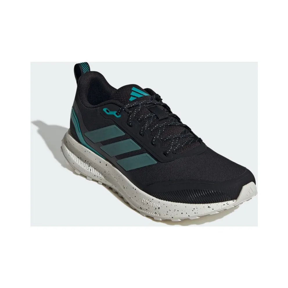 Adidas Runfalcon 5 TR Running Shoes Core Black / Preloved Teal / Pure Teal (JP7626)