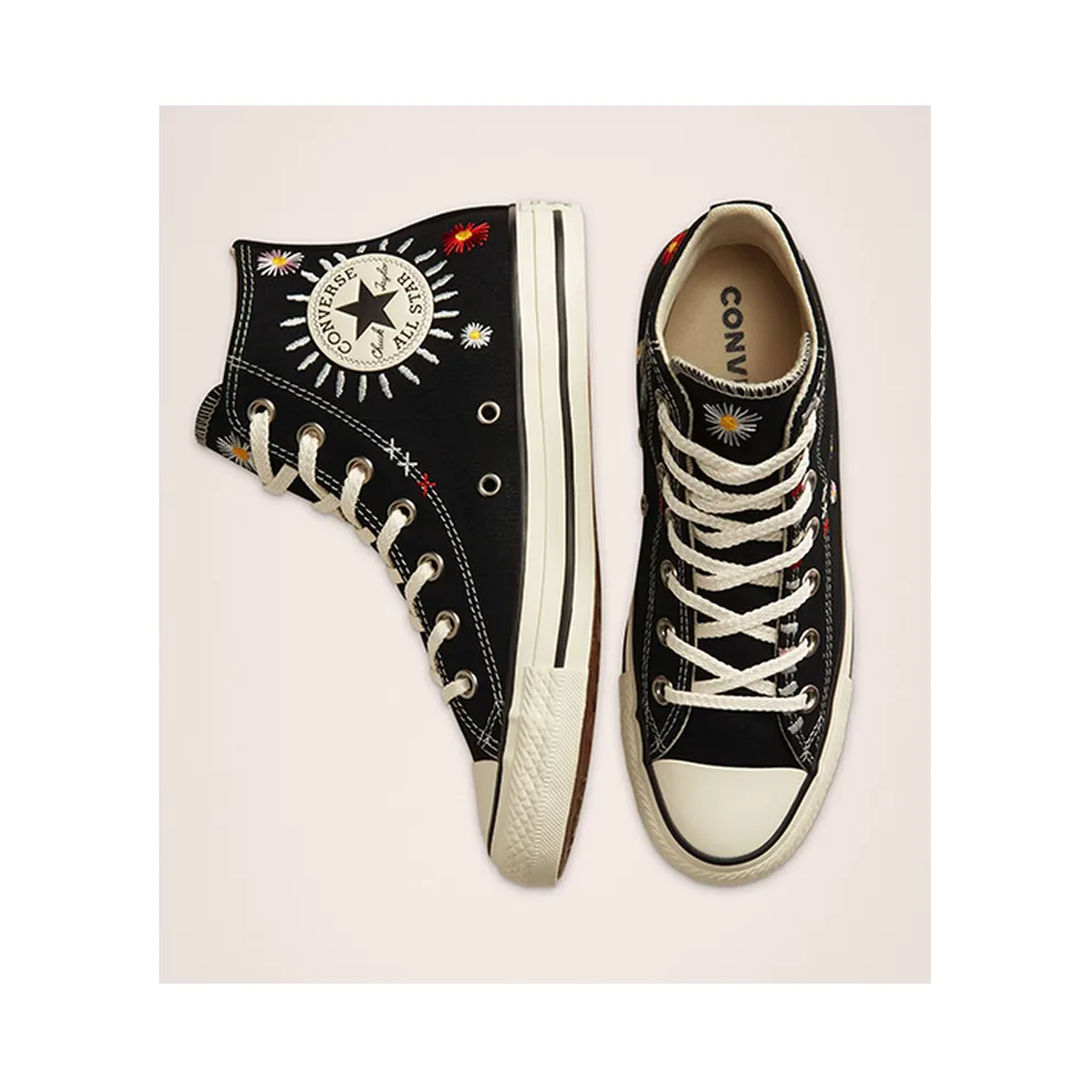 Converse Chuck Taylor All Star Hi Daisy Embroidery Black (567993C)