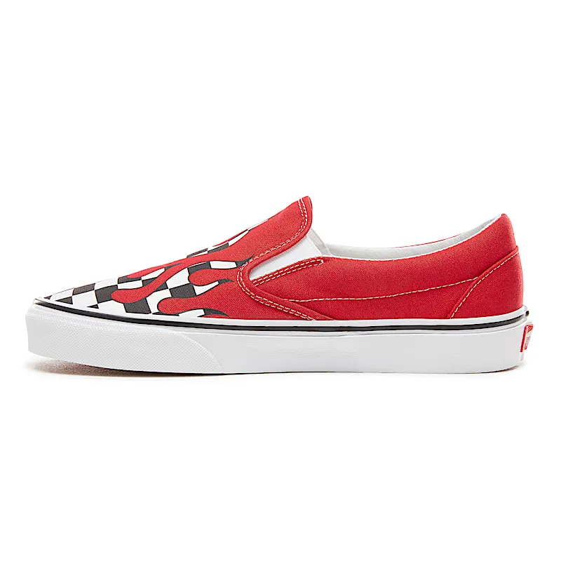 Vans Slip-On Checker Flame Red Racing Red/True White (VN0A38F7RX5)