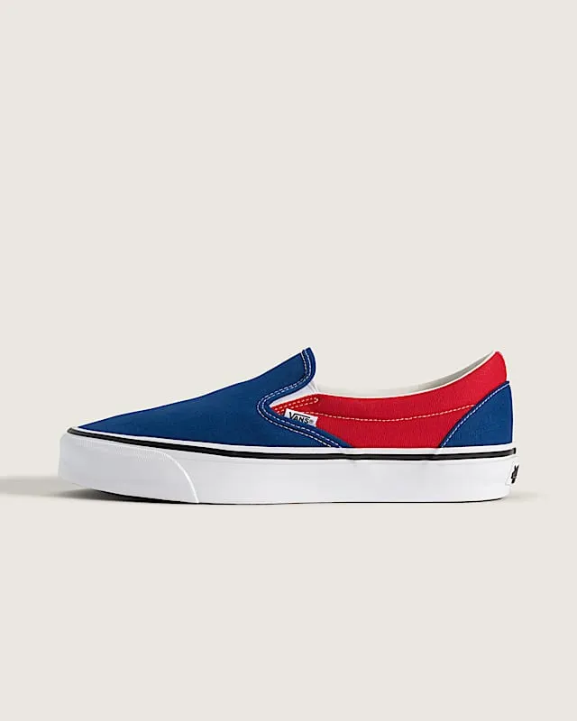 Vans OTW Classic Slip-On 98 Engineered Garments Racing Red True Blue (VN000EBPZ11)