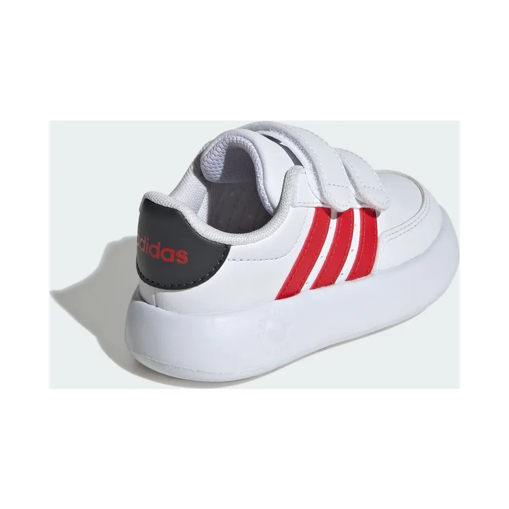 Adidas Breaknet 2.0 Kids Cloud White / Better Scarlet / Carbon (JH6678)