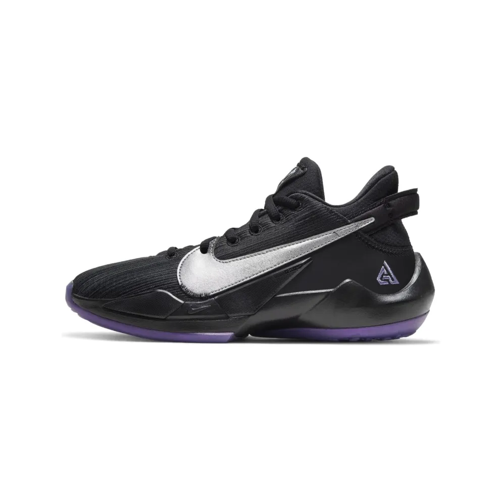 Nike Zoom Freak 2 GS ‘Dusty Amethyst’ Black/Metallic Silver/Dusty Amethyst (CN8574-005)