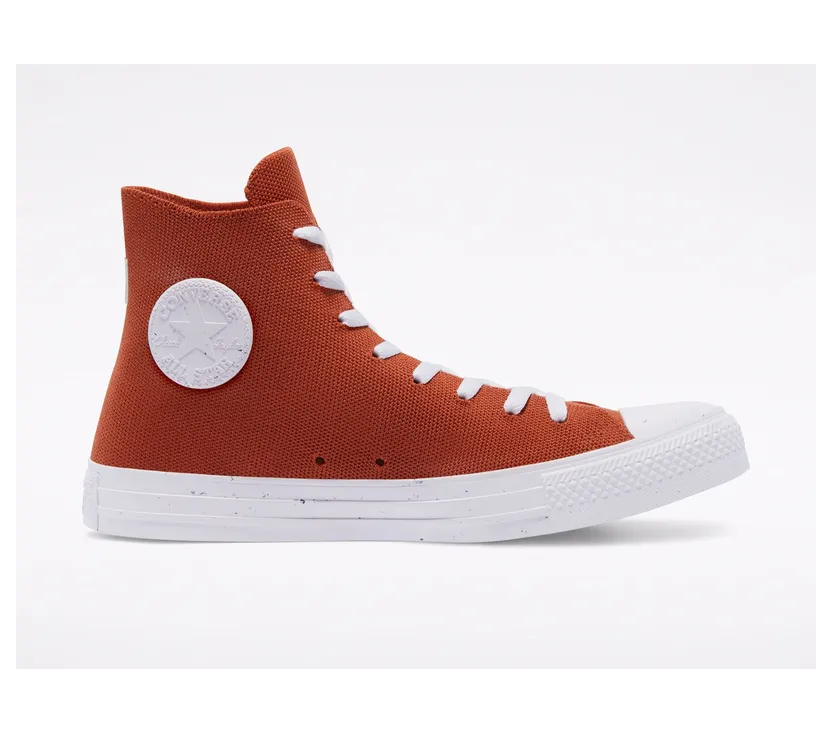 Converse Renew Chuck Taylor All Star Knit High Top Red Bark/string/white (170871C)