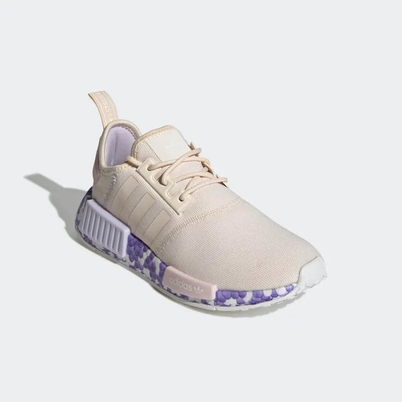 Adidas NMD_R1 Wonder White / Wonder White / Purple Tint (GW5694)