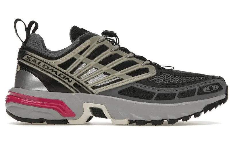 Salomon ACS Pro Advanced Black Alloy Feather Grey Purple (L41752500)