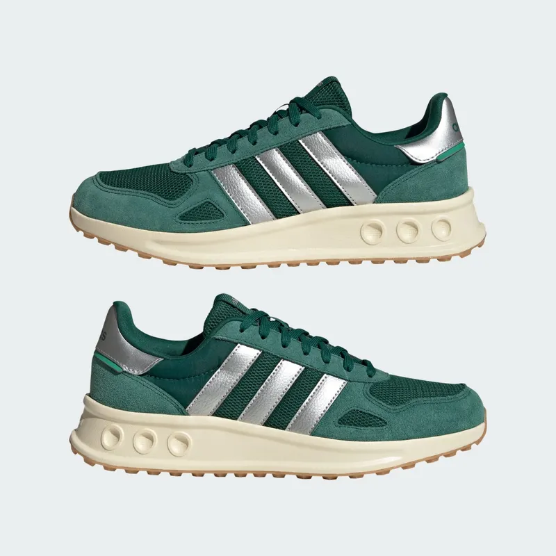 Adidas Run 84 “Collegiate Green / Silver Metallic / Warm Vanilla” (JR7474)