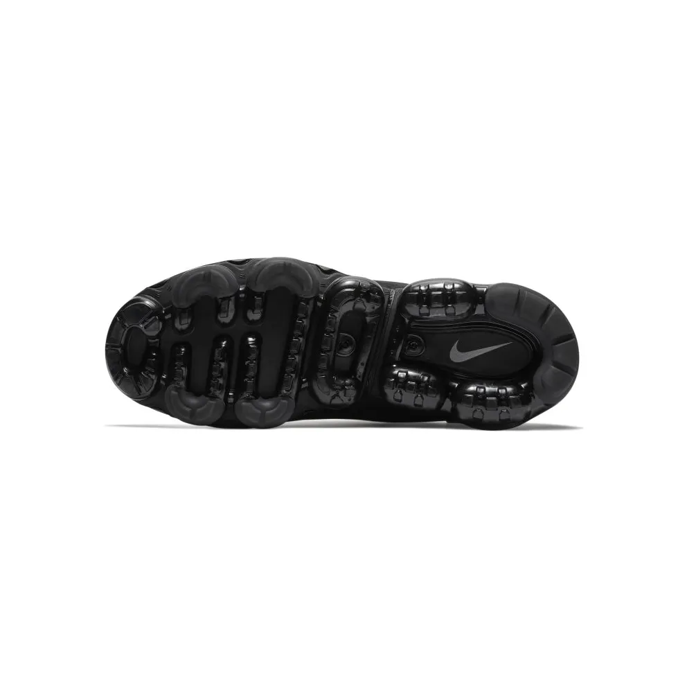 Nike Air VaporMax Leather Triple Black Black/Metallic Silver-Black (AJ8287-001)