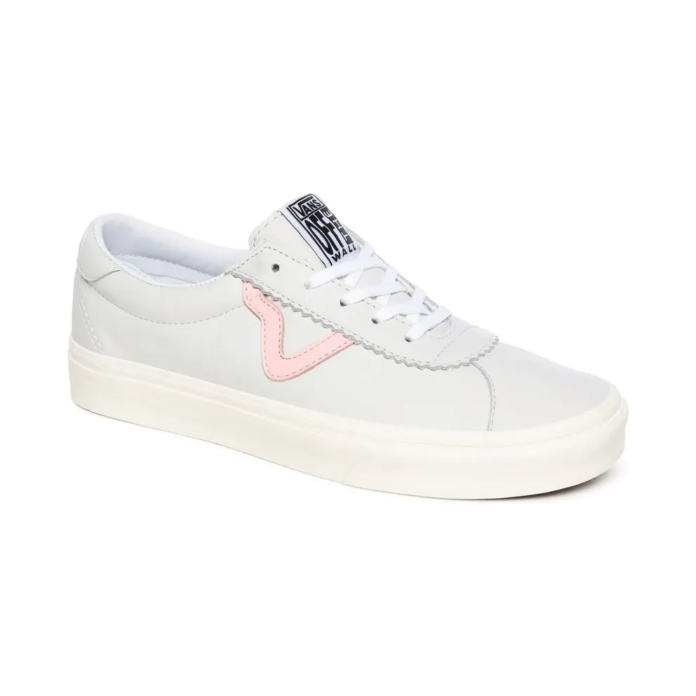 VANS Soft Leather Vans Sports Shoes (White)