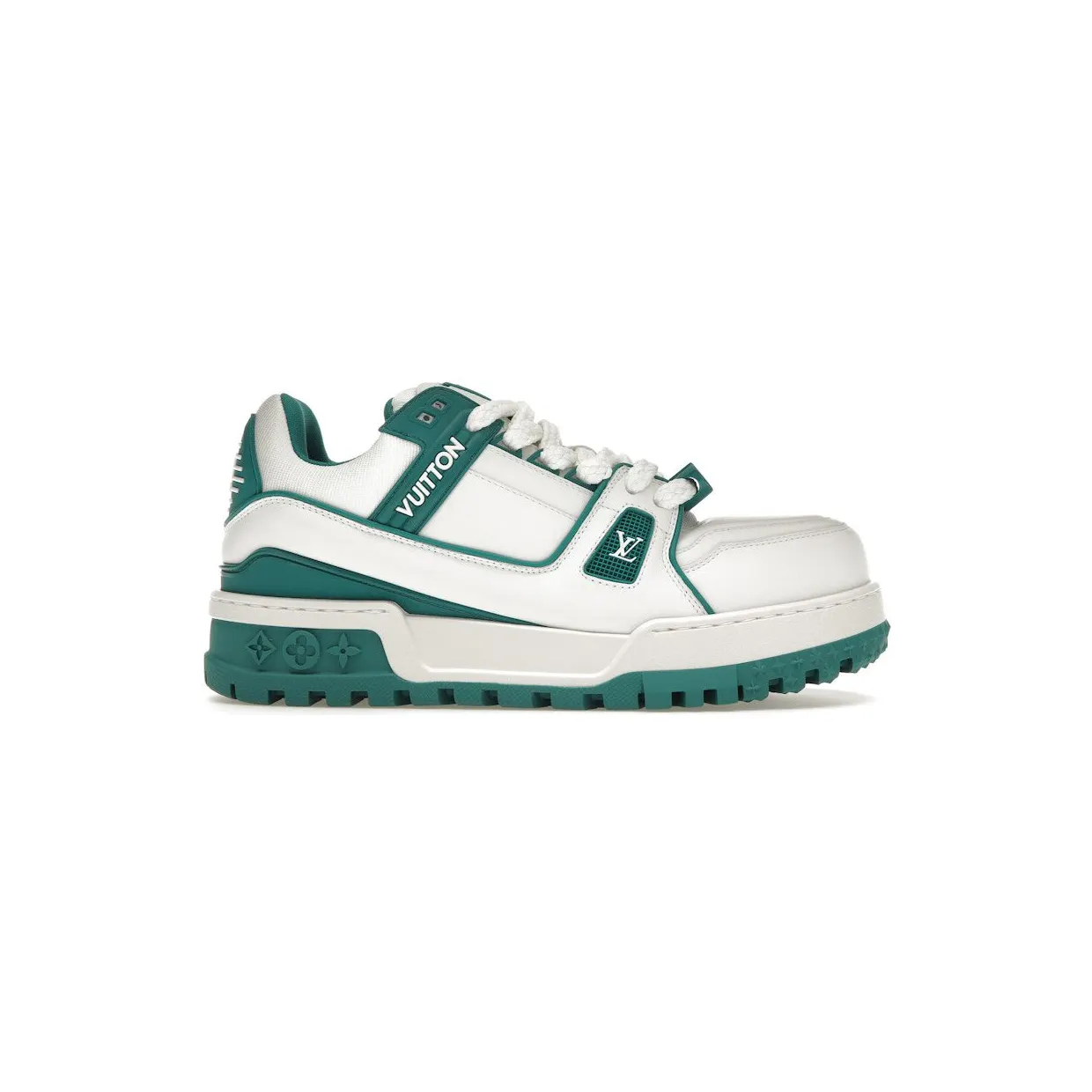Louis Vuitton LV Trainer Maxi White Green (1ACI0M)