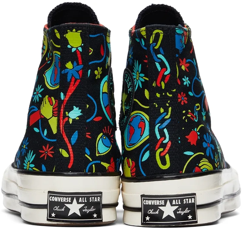 Converse Chuck 70 Peace & Unity Black/poppy Glow/lime Twist (172259C)