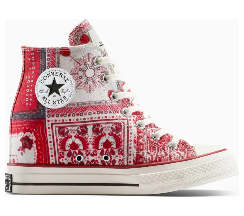 Converse Chuck 70 Internal Wedge Hi Isabel Marant Vanilla Ice Red (A14802C)