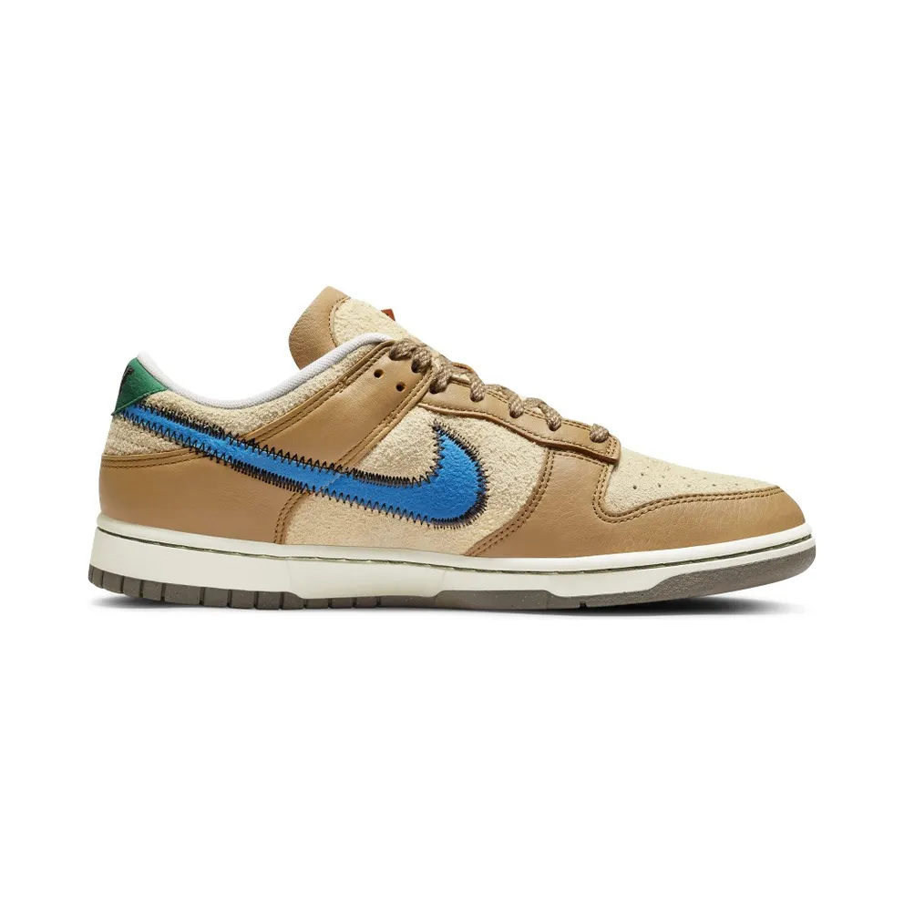 Nike x Size? Dunk Low – “Brown / Blue / Rattan” (DO6712-200)
