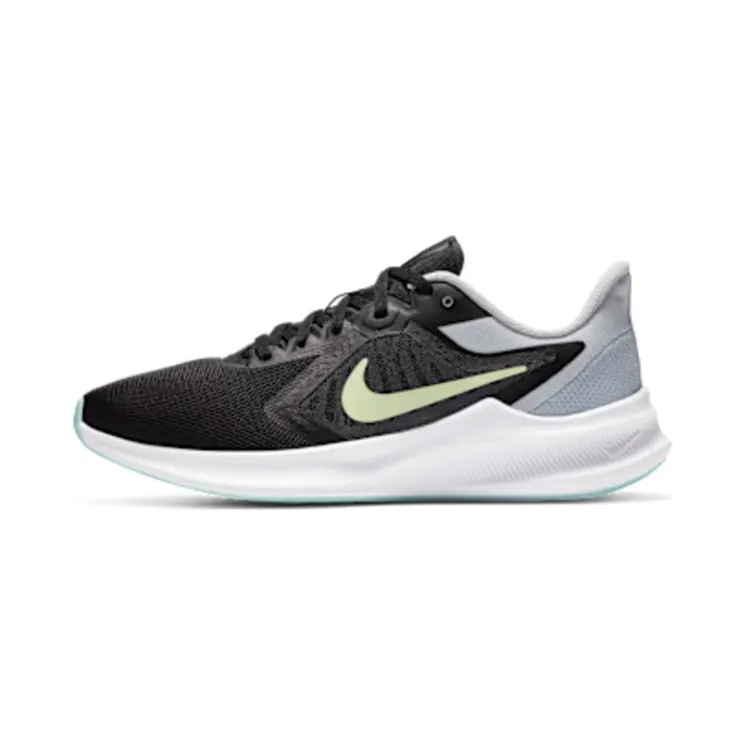 Nike Downshifter 10 “Black / Pure Platinum / Glacier Ice / Barely Volt” (CI9984-005)