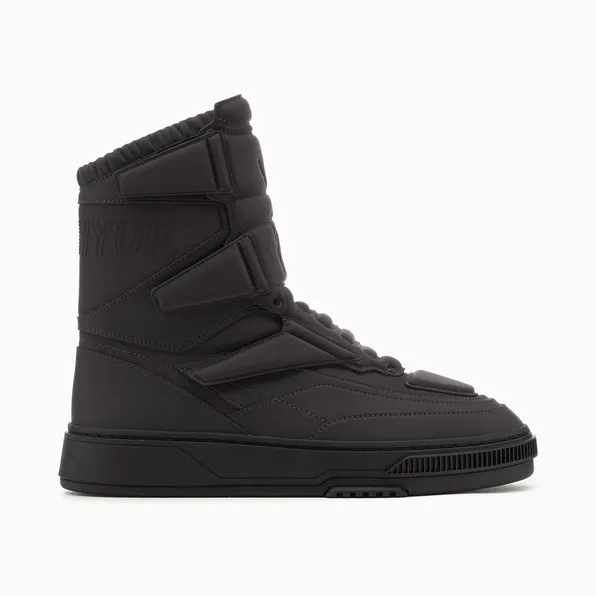 Reebok x Kanghyuk Club C LTD Moto High “Black” (RMIA06OC99MAT0011000)