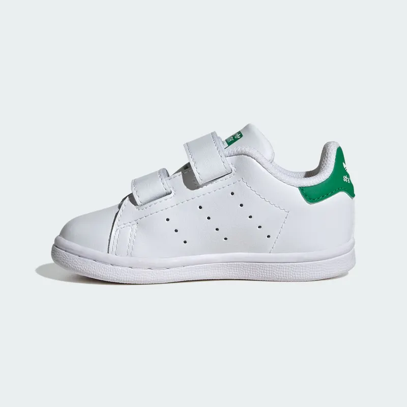 Adidas Stan Smith Comfort Closure Kids Cloud White / Cloud White / Green (JP9721)