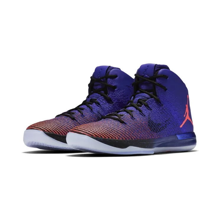 Air Jordan XXXI Supernova “Concord / Black / Barely Volt / Bright Mango” (845037-400)