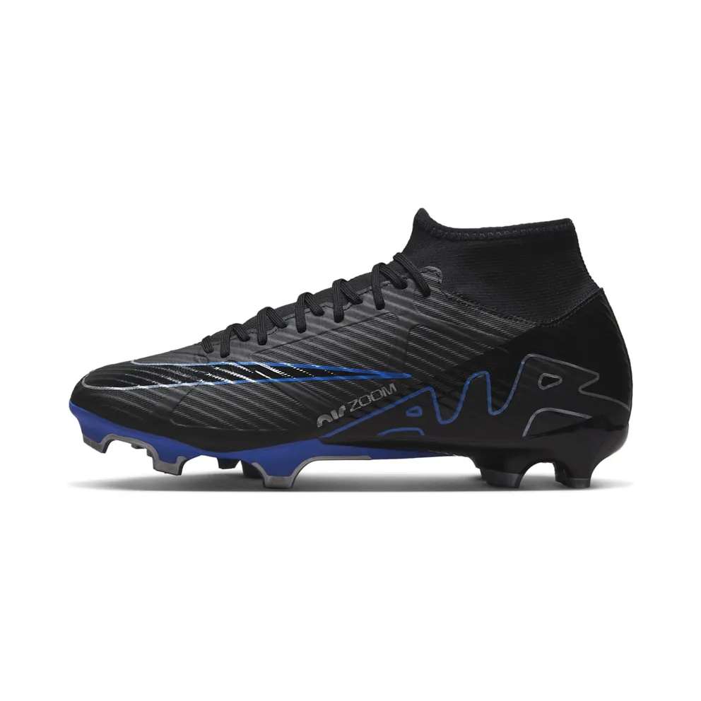 Nike Mercurial Superfly 9 Academy MG “Black / Hyper Royal / Chrome” (DJ5625-040)