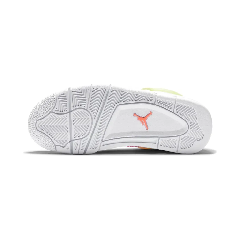 Jordan 4 Retro White Lemon Pink (GS) White/Lemon Venom-Pink Blast (CV7808-100)