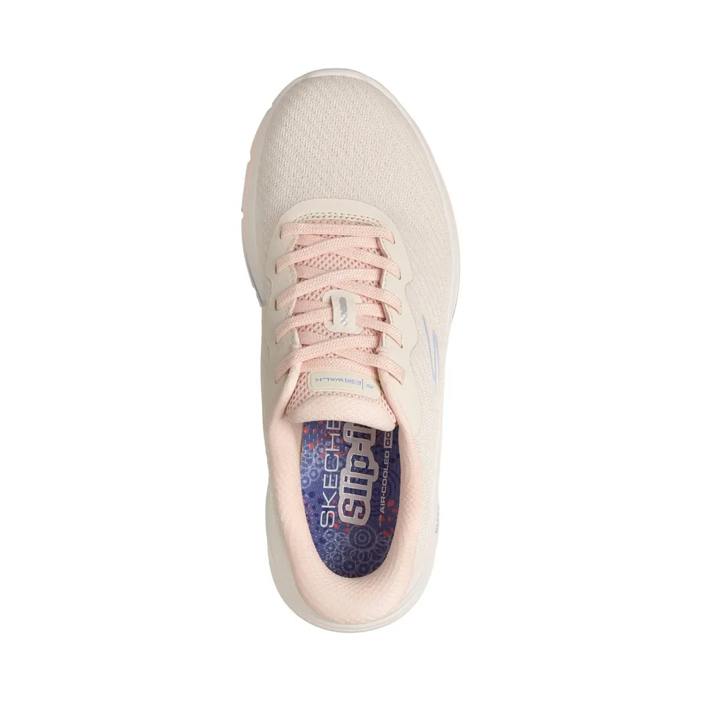 Skechers Slip-ins: GO WALK 8 – Nadia Sneaker Natuurlijk