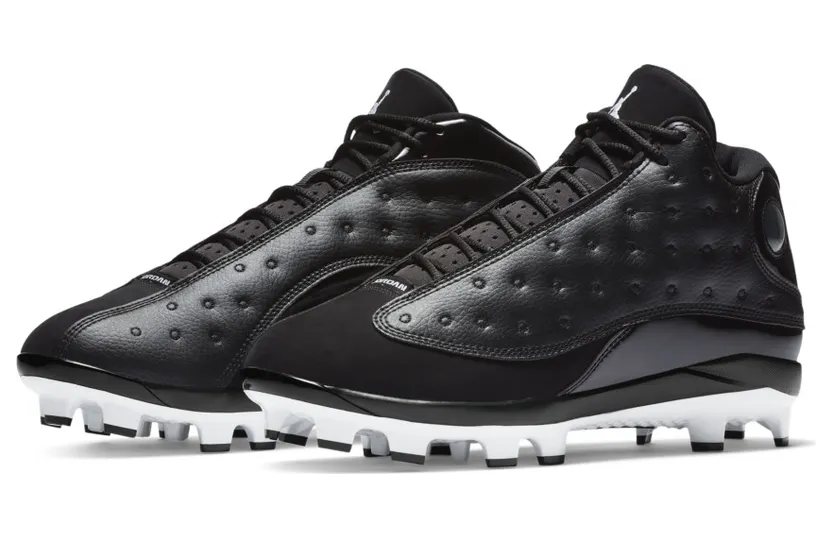 Jordan 13 Retro MCS Cleat Black