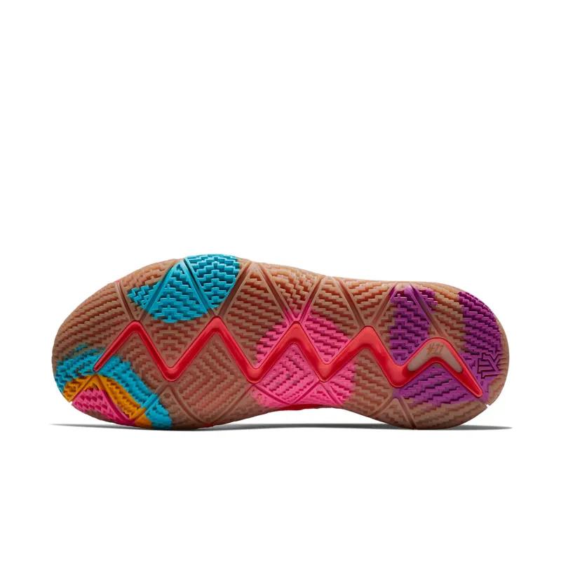 Nike Kyrie 4 Lucky Charms (Special Cereal Box Package) Bright Crimson/Multi-Color (BV0428-600)
