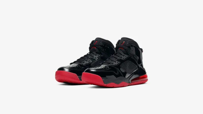 Jordan  Mars 270 Patent Bred Black/Gym Red-Metallic Silver (CD7070-006)