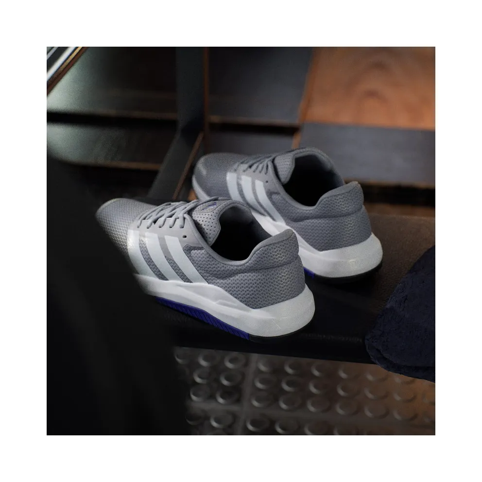 Adidas Dropset Base Training Shoes Halo Silver / Cloud White / Pure Purple (KJ9169)