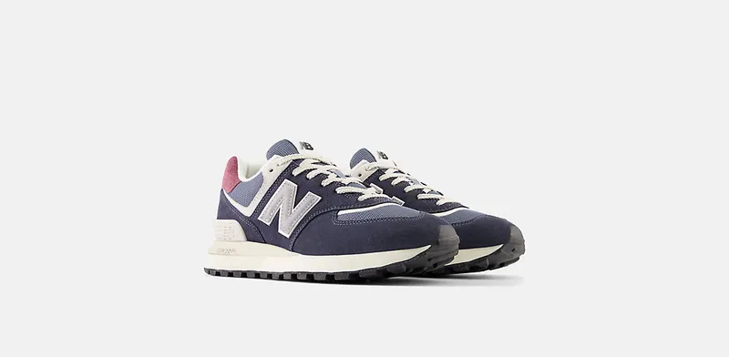 New Balance 574 Legacy Navy Grey Pink (U574LGFN)