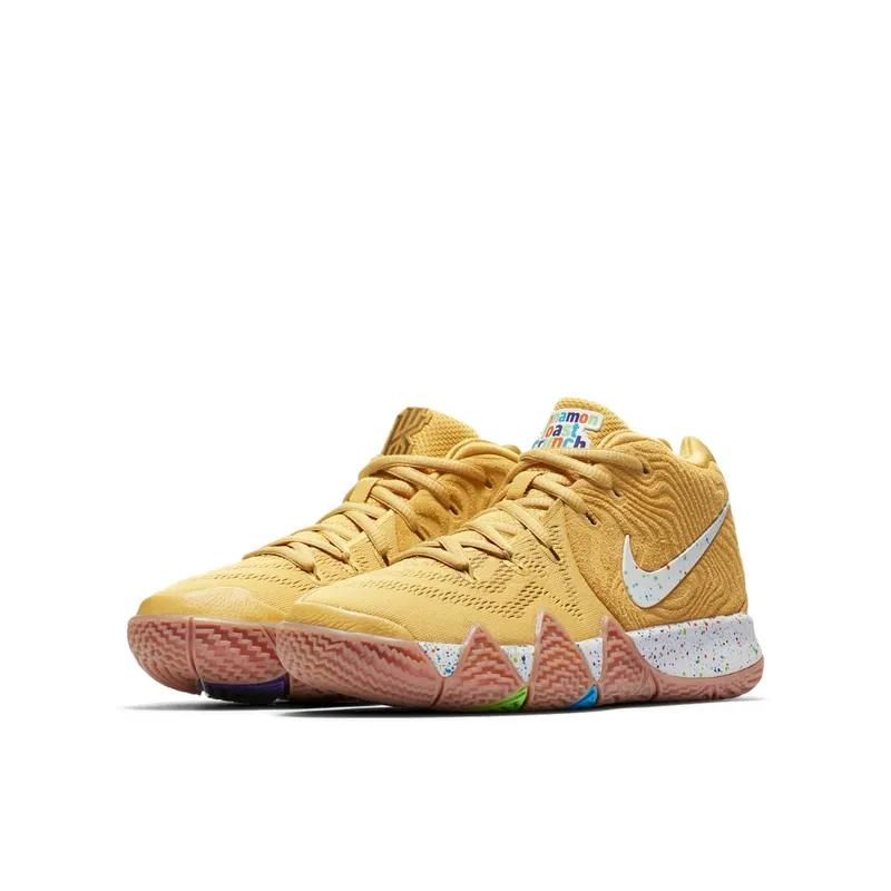 Nike Kyrie 4 Cinnamon Toast Crunch (GS) Metallic Gold Coin/White (BV7791-900)
