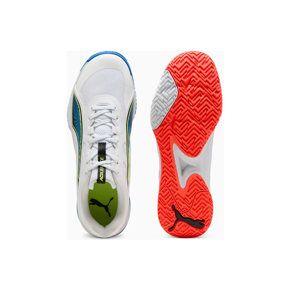 Puma Accelerate Pro 4 Game On White Glowing Red Ultra Blue (108889-01)