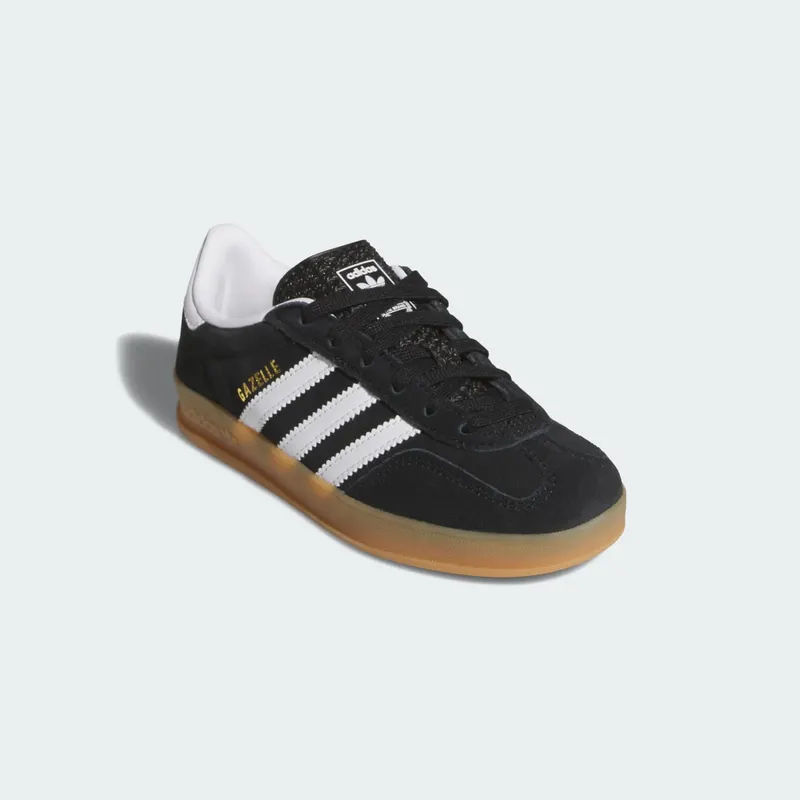 adidas Gazelle Indoor Black White Gum (IH9135)