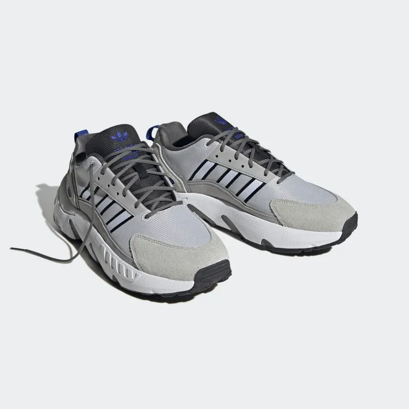 Adidas ZX 22 BOOST Grey Two / Cloud White / Semi Lucid Blue (HP2771)