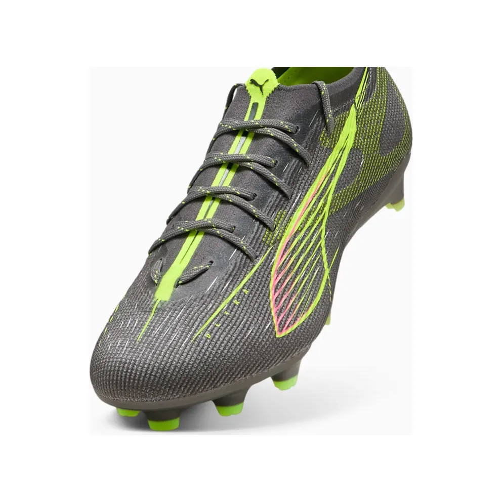 Puma Ultra 5 Pro FG/AG Matte Aged Silver Yellow Alert Sun Struck (108161-03)