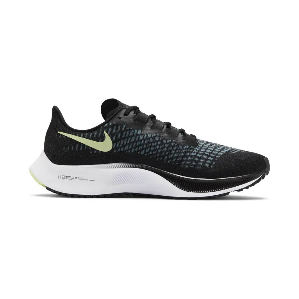 Nike Air Zoom Pegasus 37 Barely Volt (W) Black/Barely Volt/White (BQ9647-004)