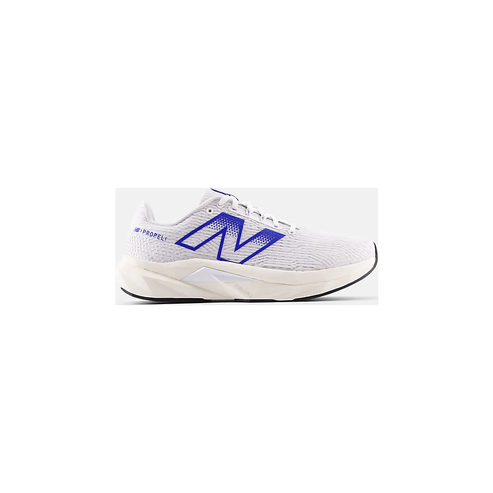 NEW BALANCE FuelCell Propelv5 “NB 103 WHITE / BLUE GEMSTONE / Angora” (MFCPRCZ5)