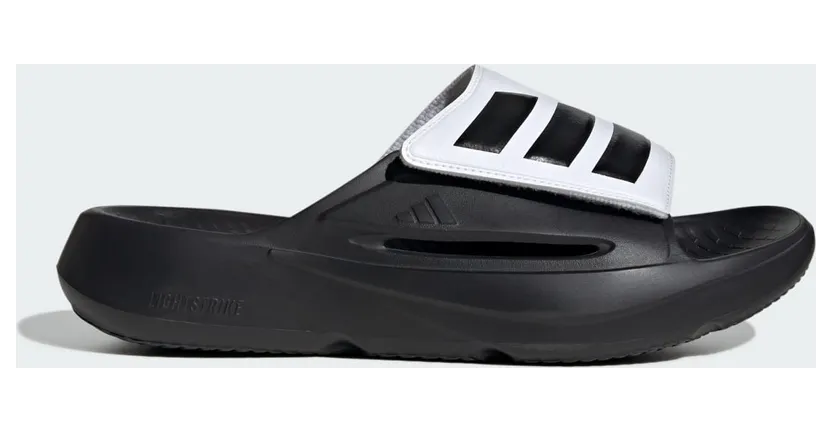 adidas Lightblaze Slides Core Black Cloud White (JS3588)