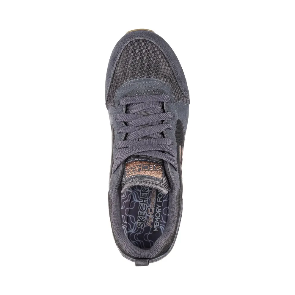 Skechers OG 85 – Goldn Gurl Sneaker Houtskool