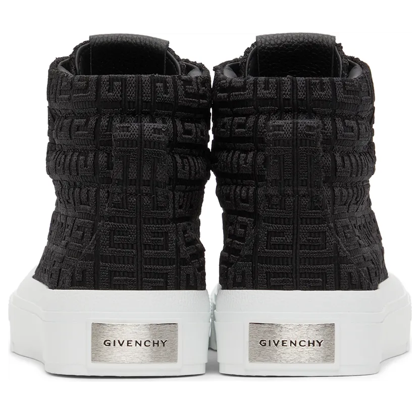 Givenchy Black 4G City High Sneakers (BE0025E19R001) (4)