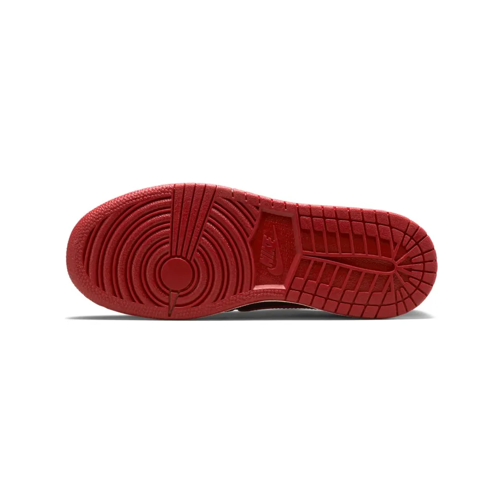 Jordan 1 Retro Low Bred 2015 (GS) Black/Varsity Red-Sail (709999-001)