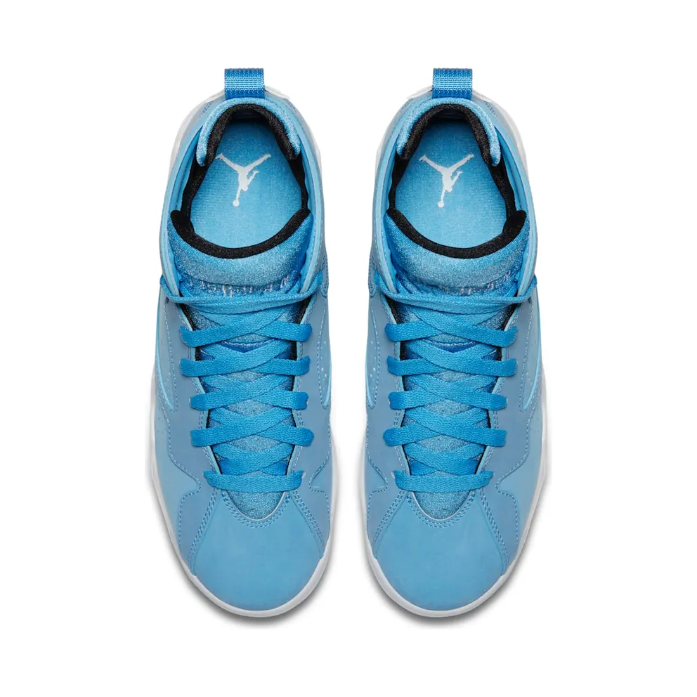 Jordan 7 Retro Pantone 2017 (GS) University Blue/White-Black (304774-400)
