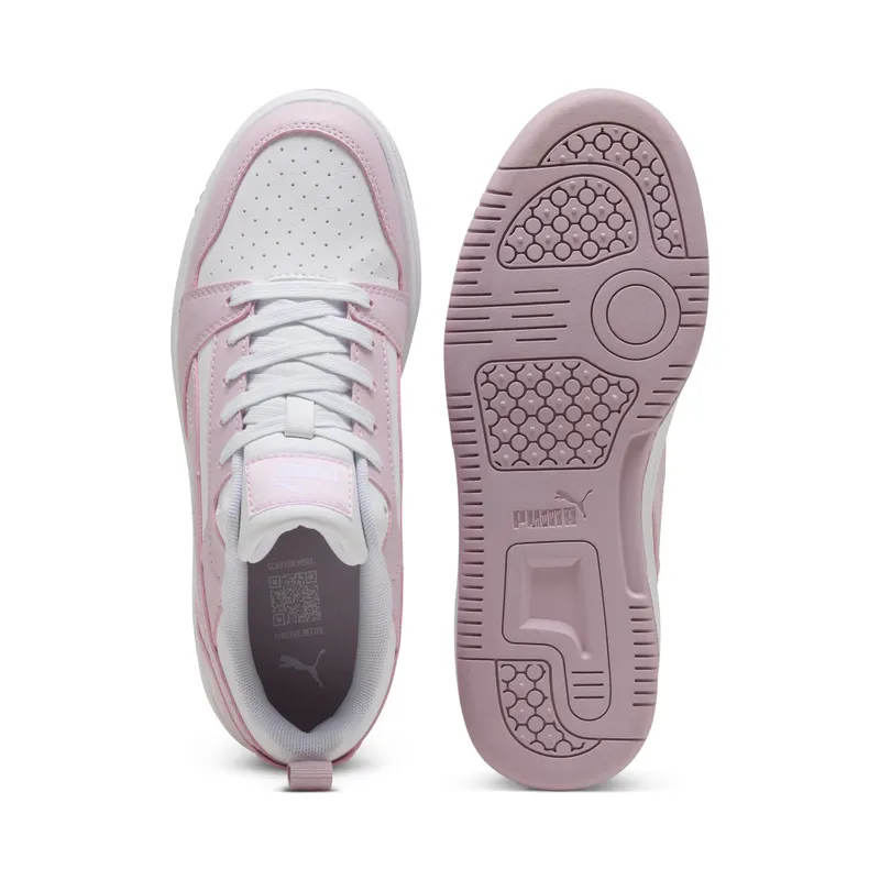 Puma Rebound V6 Low “Puma White / Rose Mauve” (392328_40)