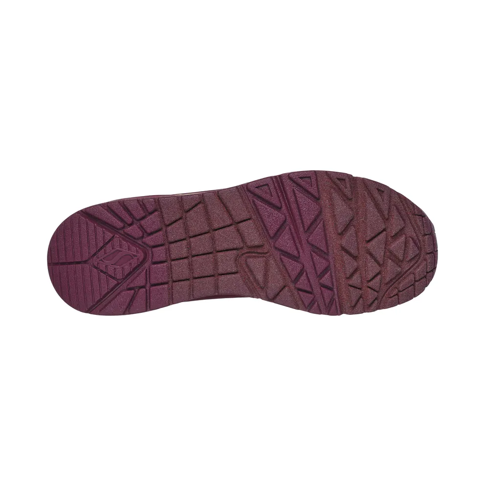Skechers Uno – Stand on Air – Pruim (73690 PLUM)
