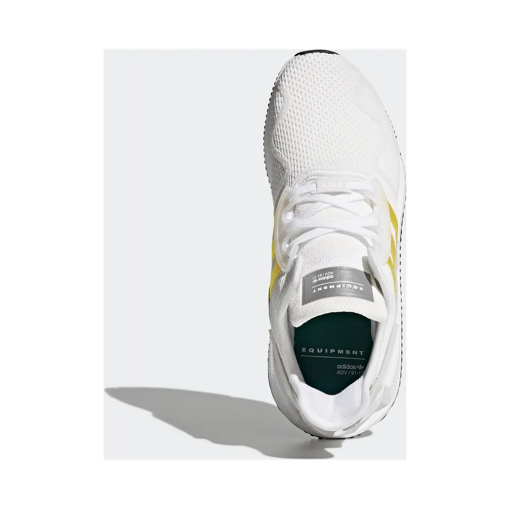 adidas EQT Cushion Adv White Equipment Yellow Footwear White/Equipment Yellow/Silver Metallic (CQ2375)